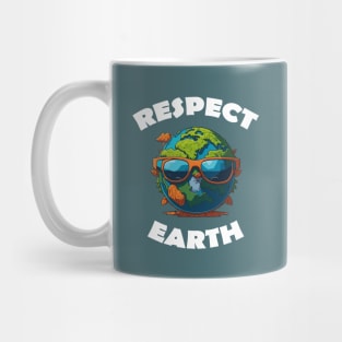 Respect Earth White Mug